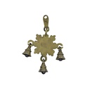 Handcrafted Brass Subh Hanging with Bells | Traditional Door &amp; Temple Décor