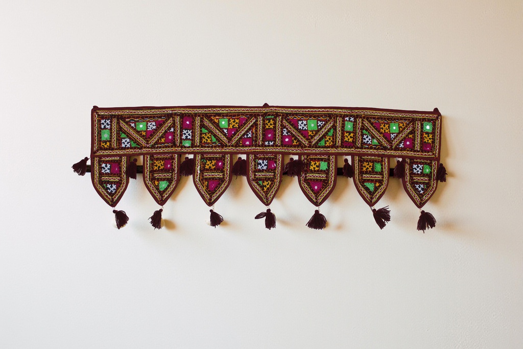 Handcrafted Kutchi Embroidered Door Toran