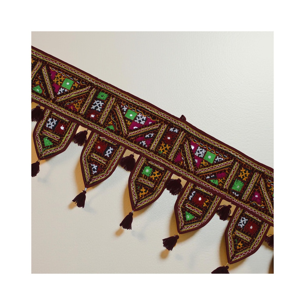 Handcrafted Kutchi Embroidered Door Toran