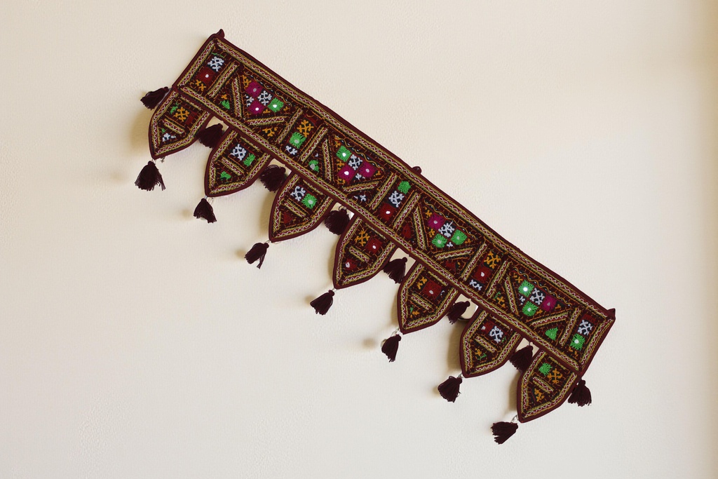 Handcrafted Kutchi Embroidered Door Toran