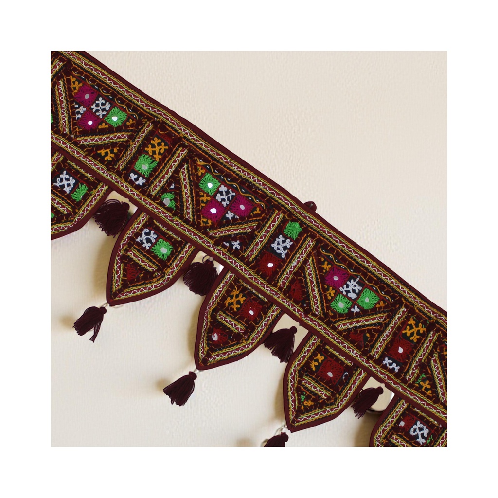 Handcrafted Kutchi Embroidered Door Toran