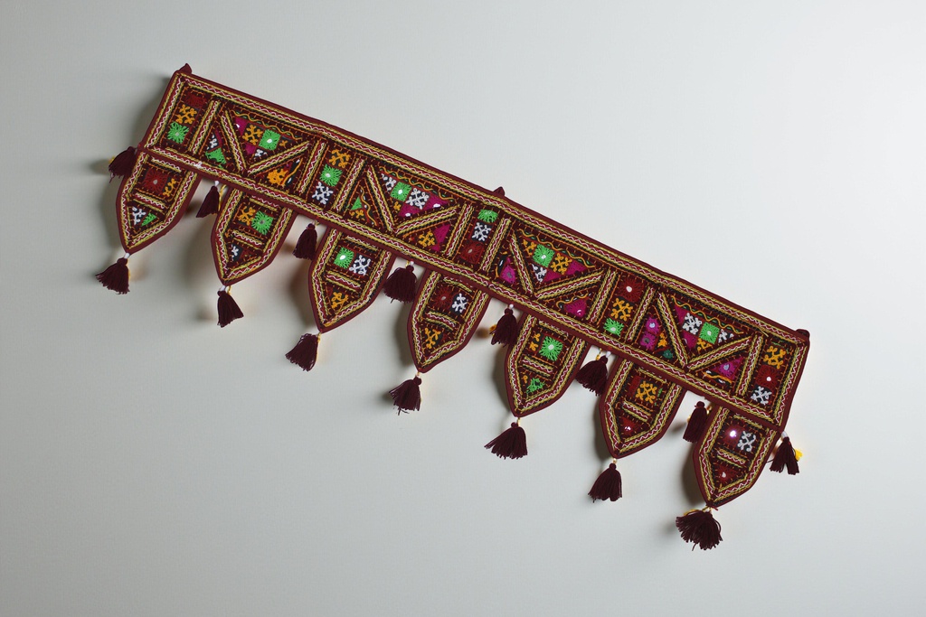 Handcrafted Kutchi Embroidered Door Toran