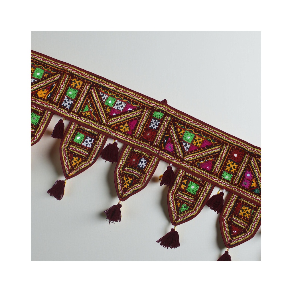 Handcrafted Kutchi Embroidered Door Toran