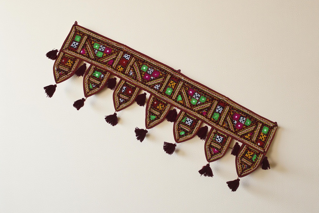 Handcrafted Kutchi Embroidered Door Toran