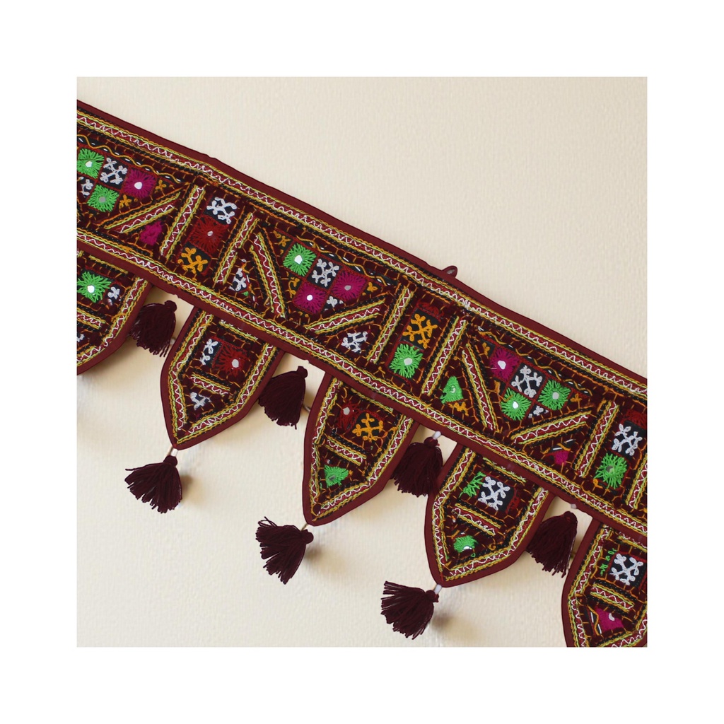 Handcrafted Kutchi Embroidered Door Toran