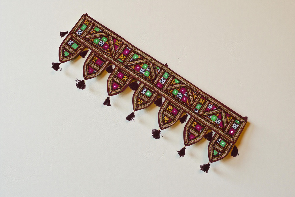 Handcrafted Kutchi Embroidered Door Toran