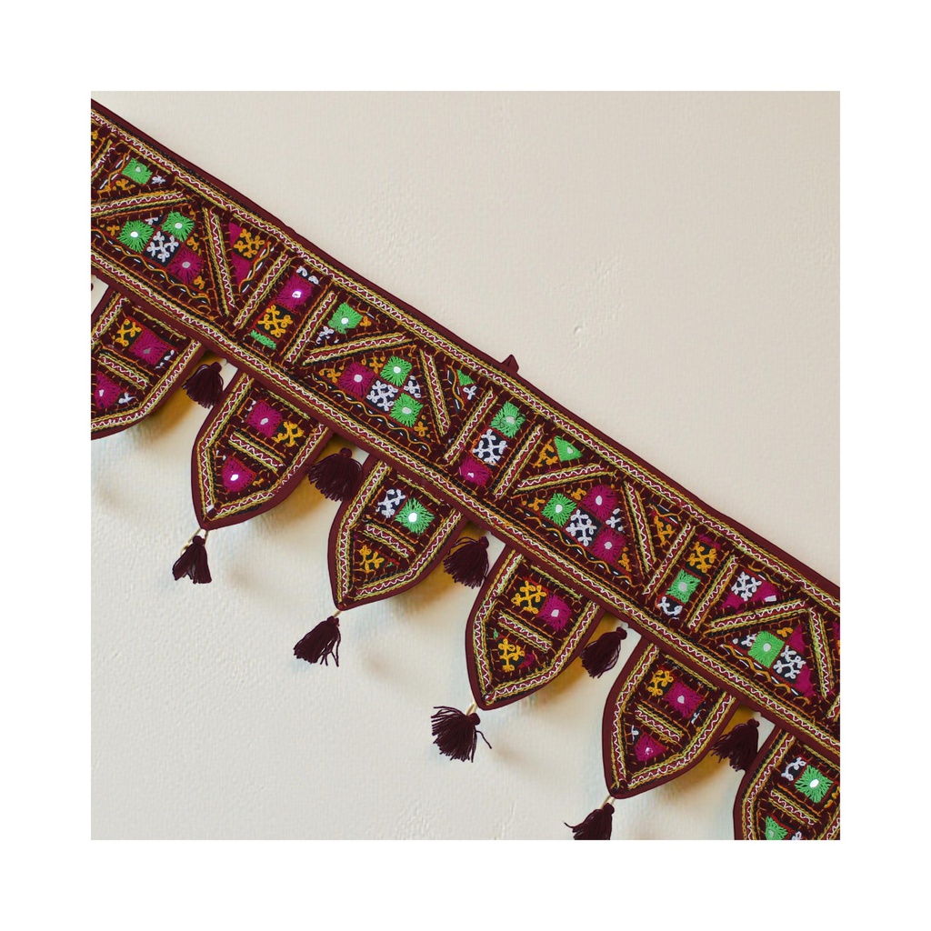 Handcrafted Kutchi Embroidered Door Toran