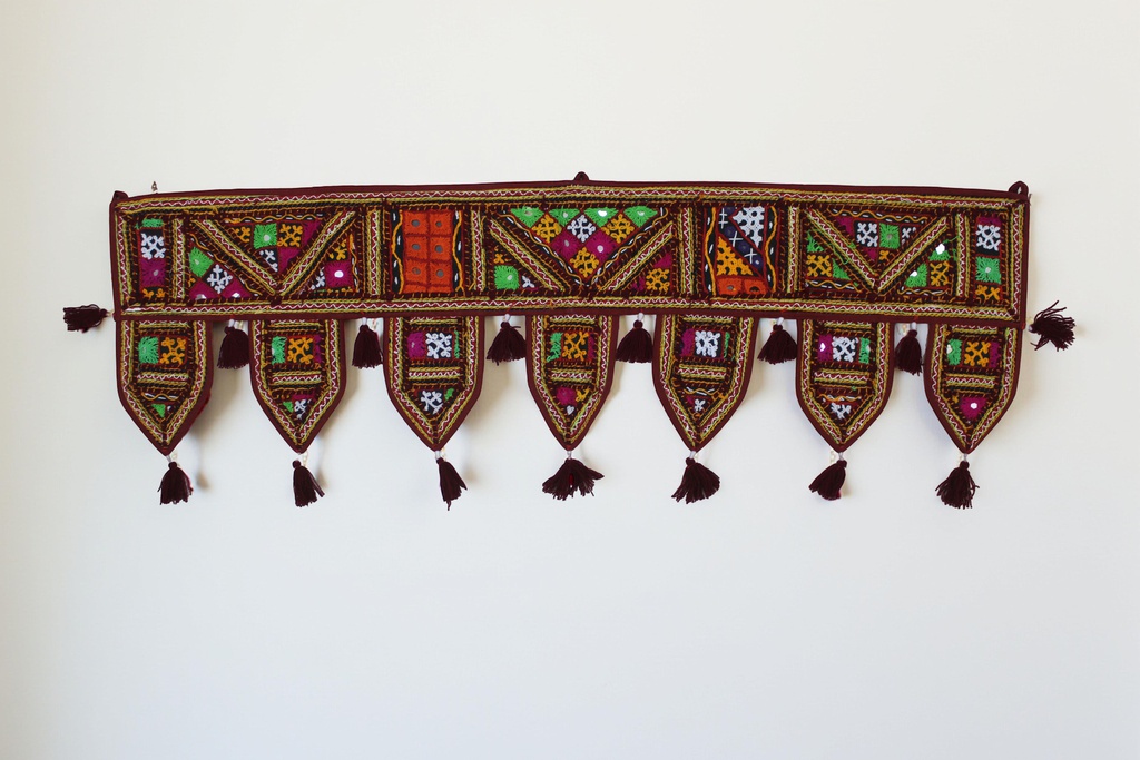 Handcrafted Kutchi Embroidered Door Toran