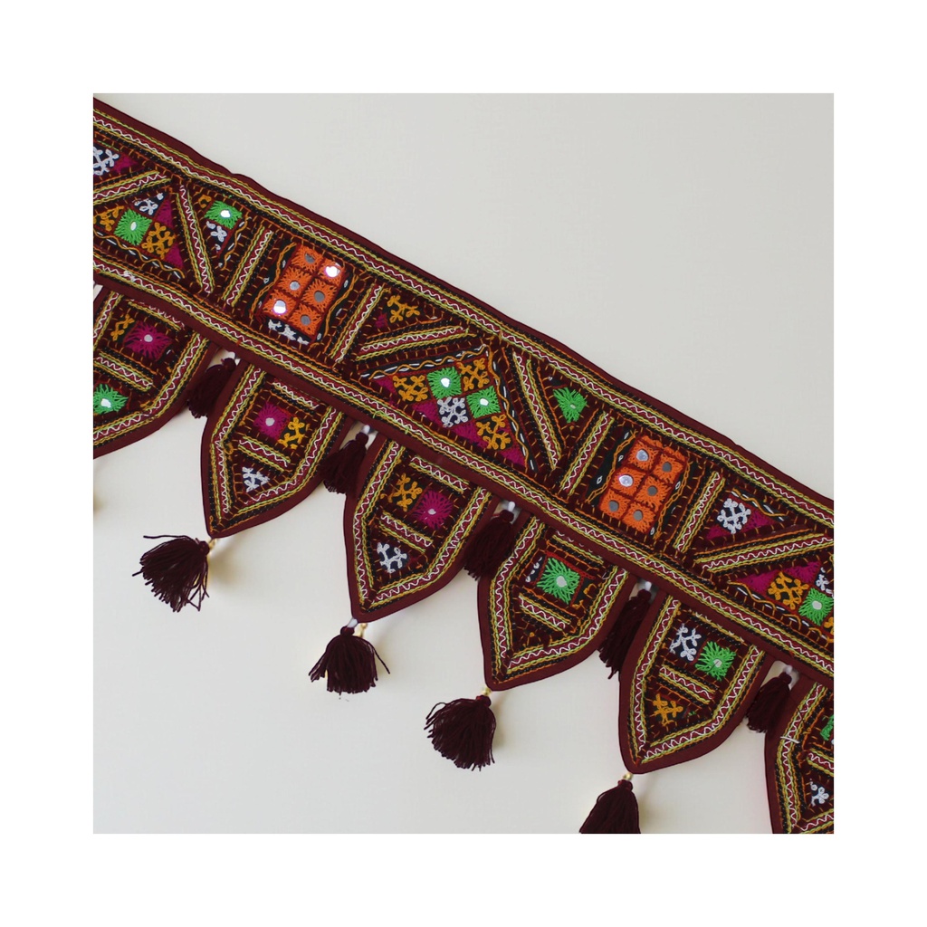 Handcrafted Kutchi Embroidered Door Toran