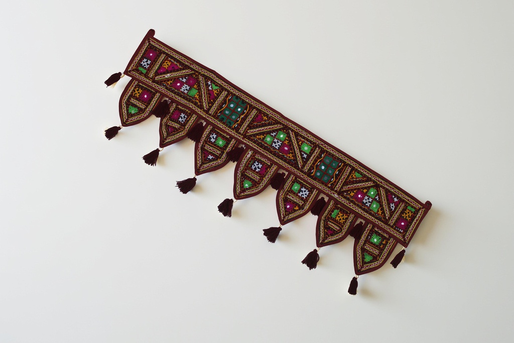Handcrafted Kutchi Embroidered Door Toran