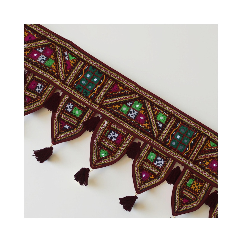Handcrafted Kutchi Embroidered Door Toran