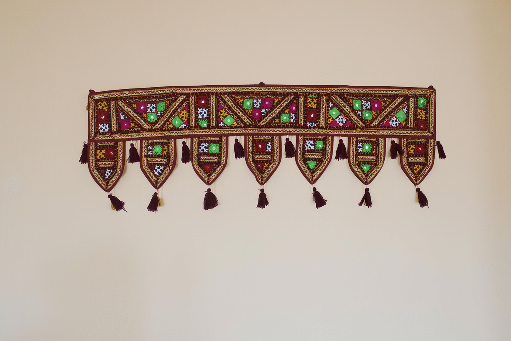 Handcrafted Kutchi Embroidered Door Toran