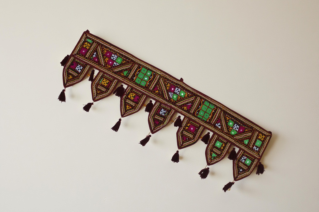 Handcrafted Kutchi Embroidered Door Toran