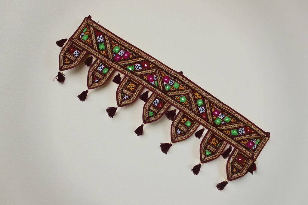 Handcrafted Kutchi Embroidered Door Toran