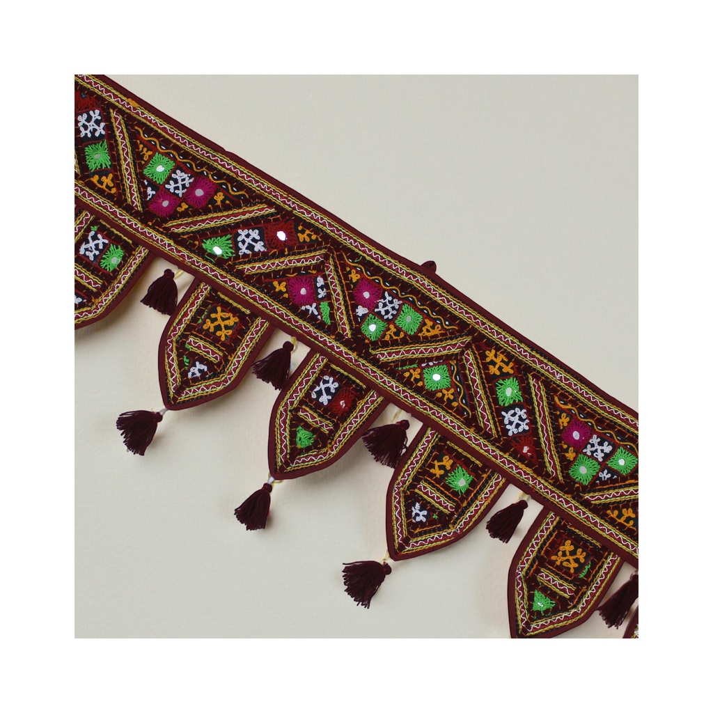 Handcrafted Kutchi Embroidered Door Toran