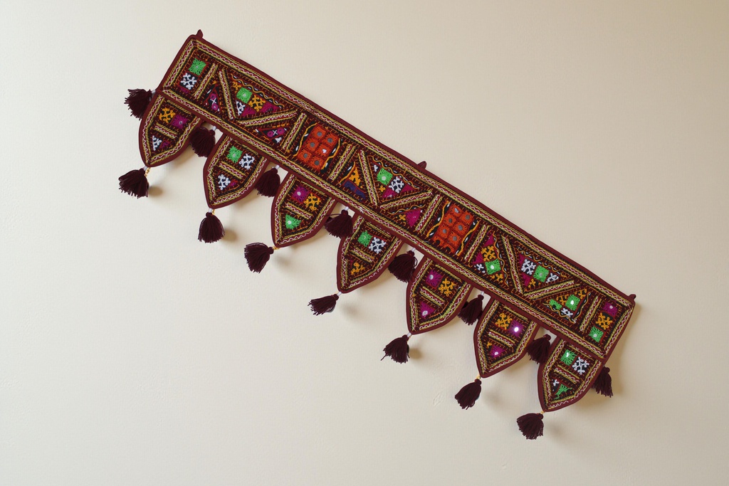 Handcrafted Kutchi Embroidered Door Toran