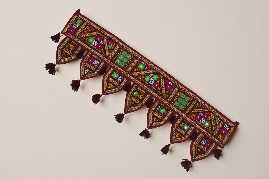 Handcrafted Kutchi Embroidered Door Toran