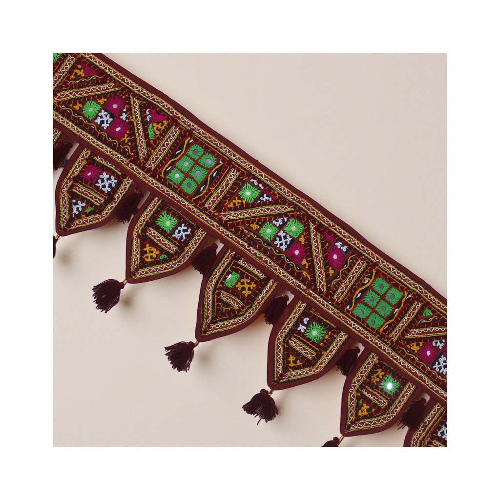 Handcrafted Kutchi Embroidered Door Toran