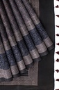 Ajrakh Hand Block Print Cotton Saree