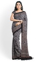 Ajrakh Hand Block Print Cotton Saree