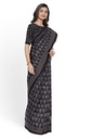 Ajrakh Hand Block Print Cotton Saree