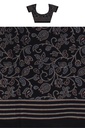 Ajrakh Hand Block Print Cotton Saree