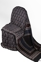 Ajrakh Hand Block Print Cotton Saree