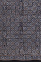 Handcrafted Ajrakh Block Print Modal Silk Saree