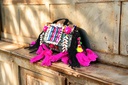 Handcrafted Banjara Boho Embroidered Shell &amp; Tassel Sling Bag