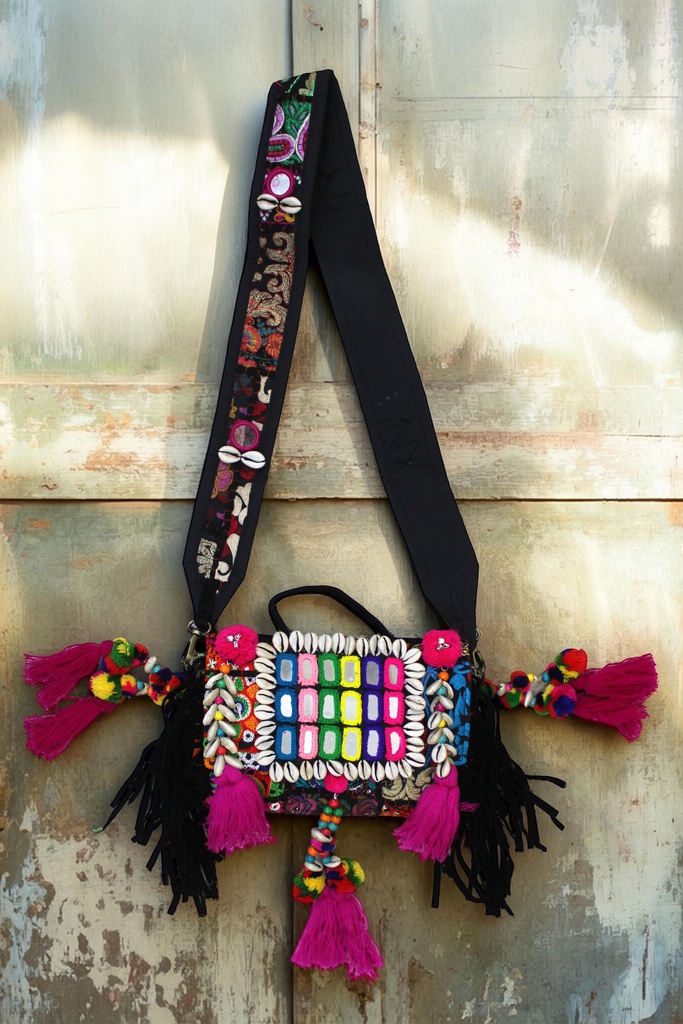 Handmade Kutchi Embroidered Sling Bag