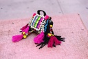 Handcrafted Banjara Boho Embroidered Shell &amp; Tassel Sling Bag