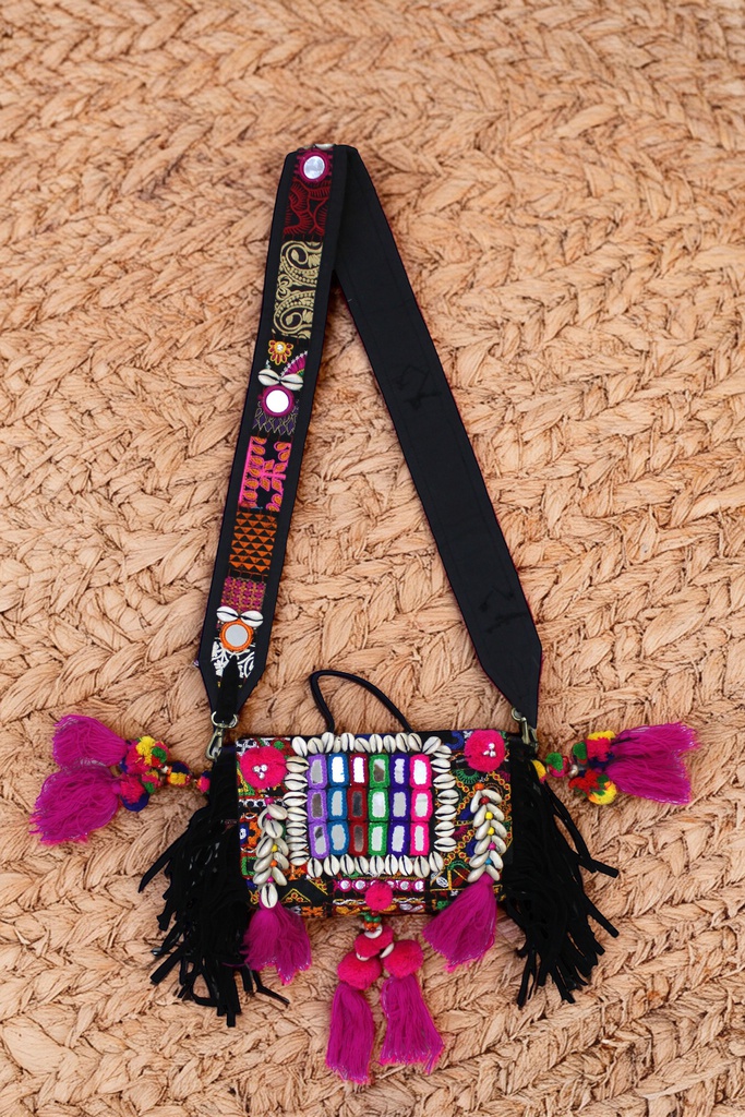 Handmade Kutchi Embroidered Sling Bag
