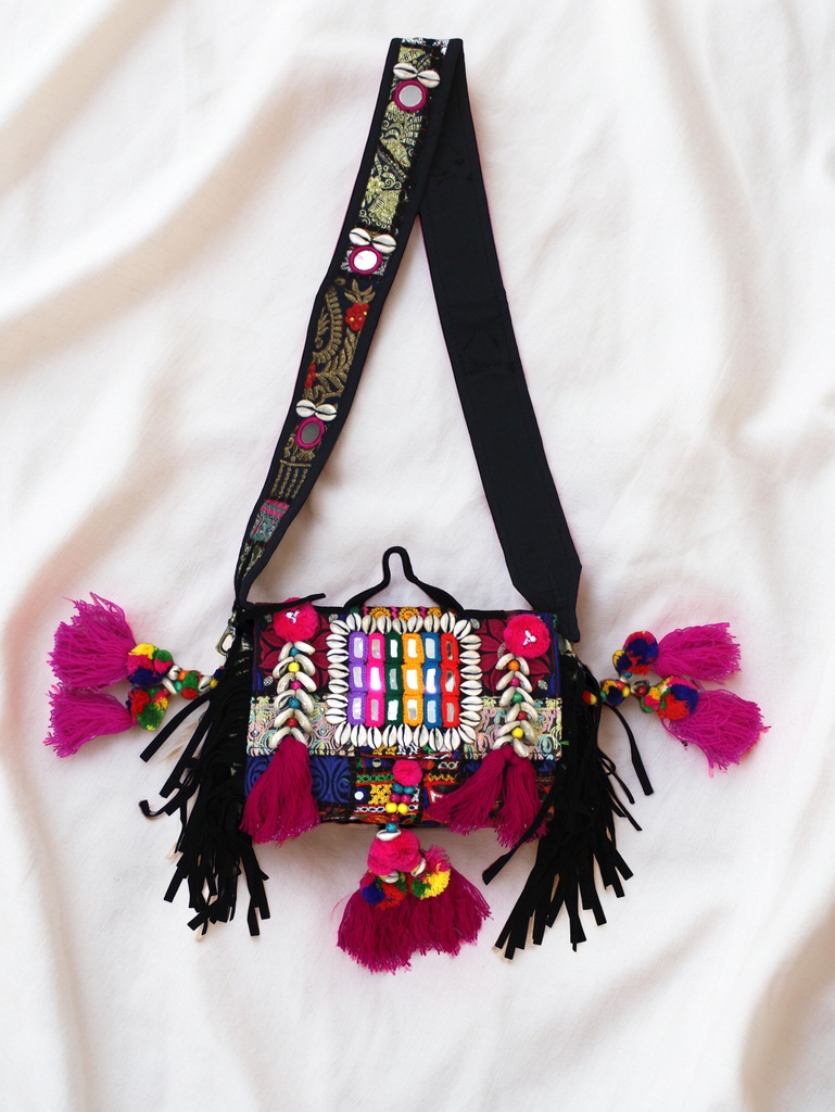Handmade Kutchi Embroidered Sling Bag
