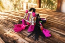 Handcrafted Banjara Boho Embroidered Shell &amp; Tassel Sling Bag