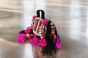 Handcrafted Banjara Boho Embroidered Shell &amp; Tassel Sling Bag