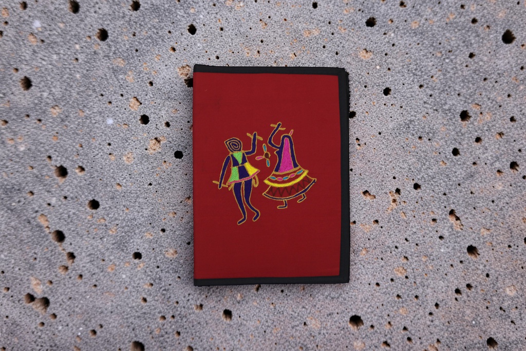 Handmade Embroidery Document File Folder