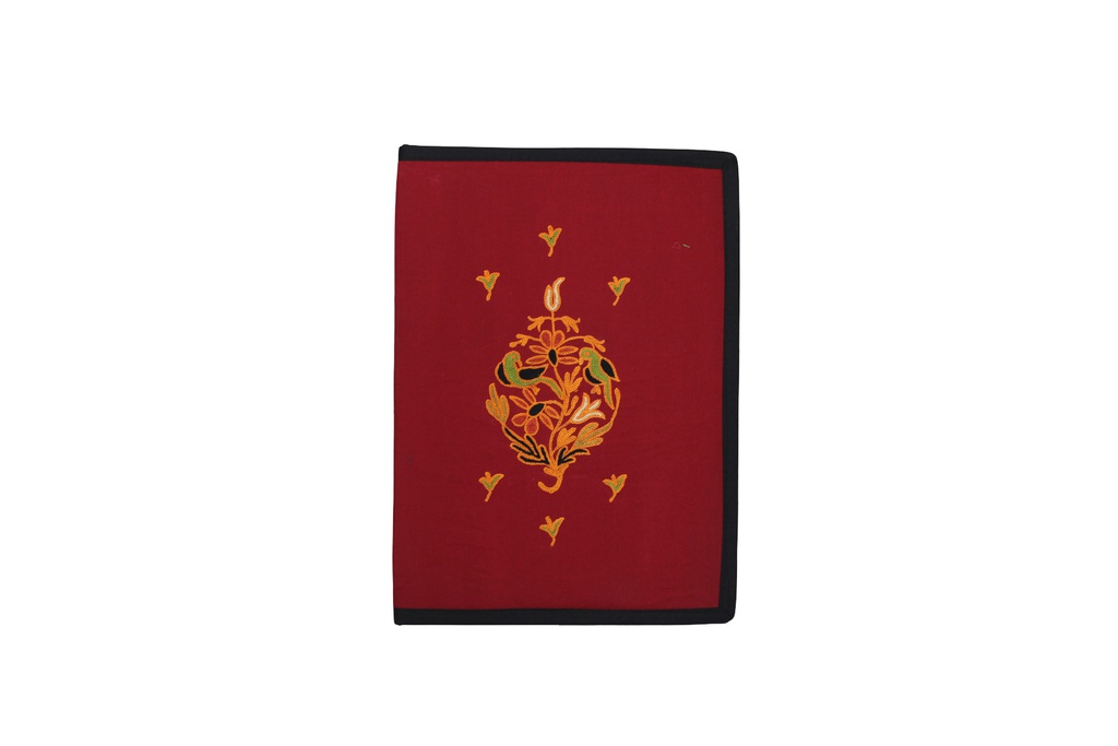 Handmade Embroidery Document File Folder