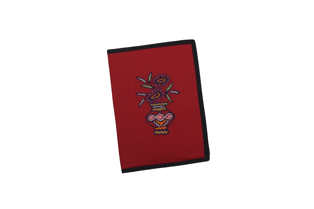 Handmade Embroidery Document File Folder