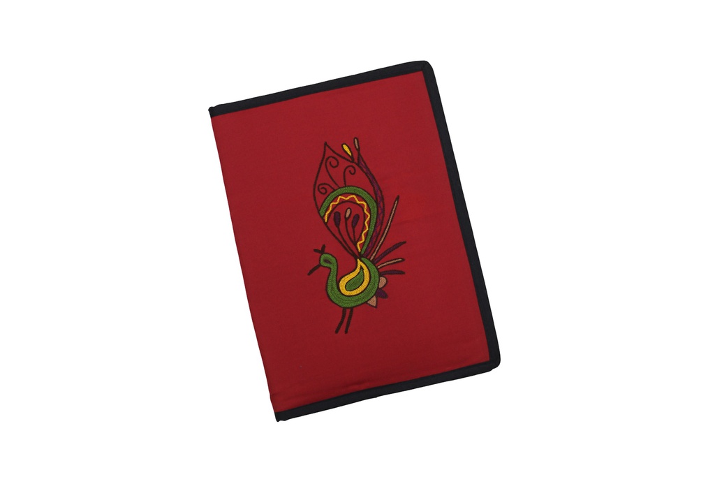 Handmade Embroidery Document File Folder