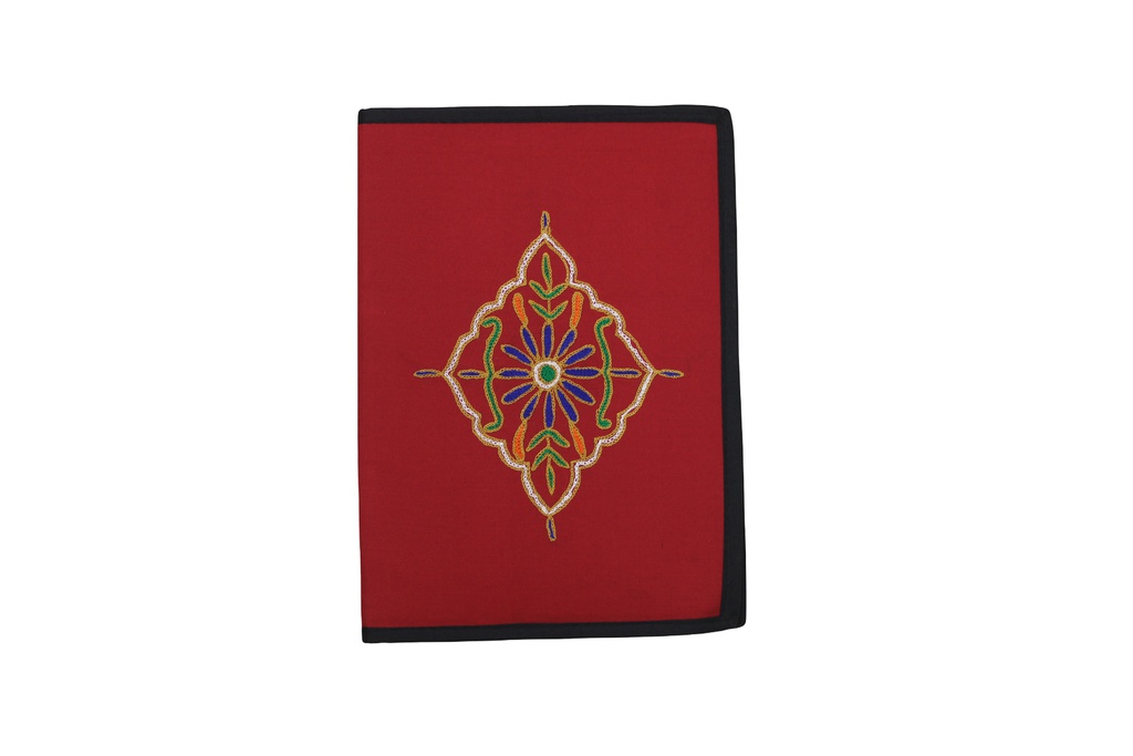 Handmade Embroidery Document File Folder
