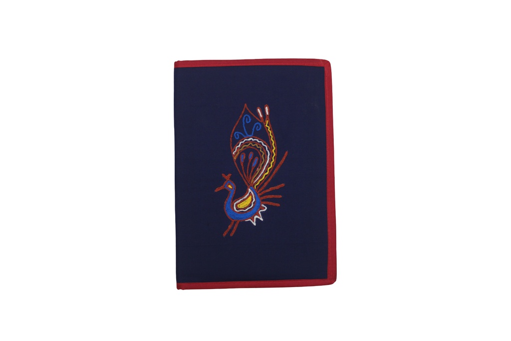 Handmade Embroidery Document File Folder