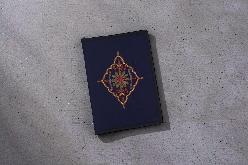 Handmade Embroidery Document File Folder