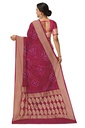 Hand Dyed Bandhani Saree