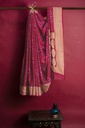 Hand Dyed Bandhani Saree