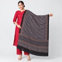 Ajrakh Hand Block Print Modal Silk Dupatta