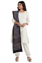 Ajrakh Hand Block Print Modal Silk Dupatta
