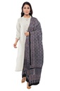 Ajrakh Hand Block Print Modal Silk Dupatta