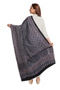 Ajrakh Hand Block Print Modal Silk Dupatta