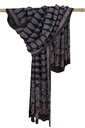 Ajrakh Hand Block Print Modal Silk Dupatta