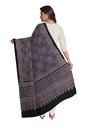 Ajrakh Hand Block Print Modal Silk Dupatta